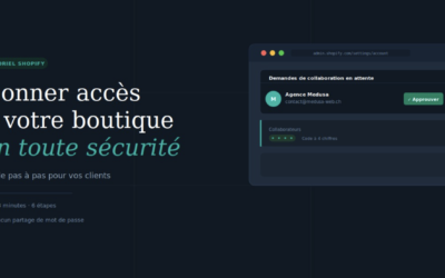 Donner accès à votre boutique Shopify à votre agence