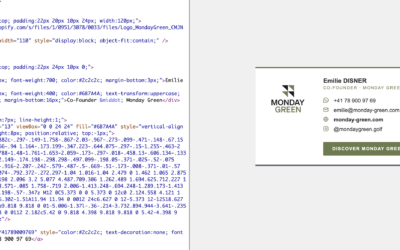 Comment installer votre signature mail HTML (Gmail, Outlook, Apple Mail)